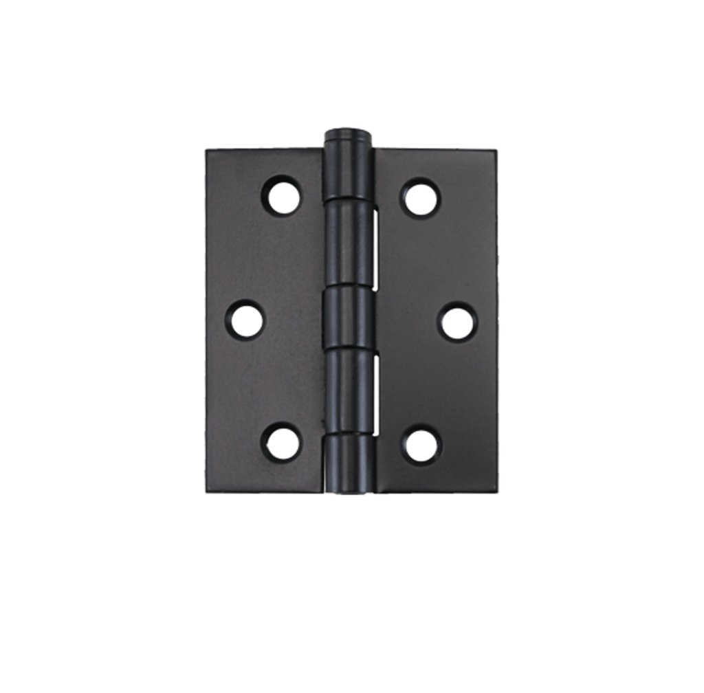 Butt Hinge Stainless Steel black 3" X 2.5" (2 pack) - Cedar Ridge Products