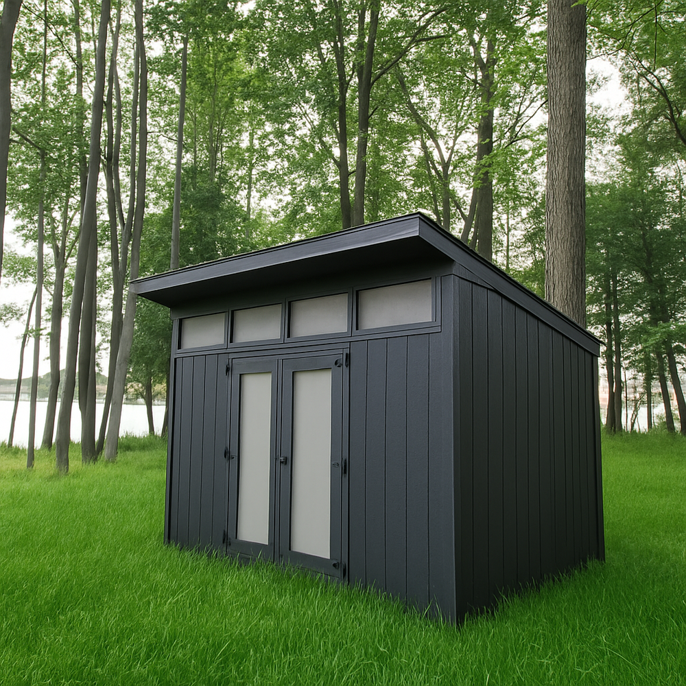 Cedar Ridge custom shed build