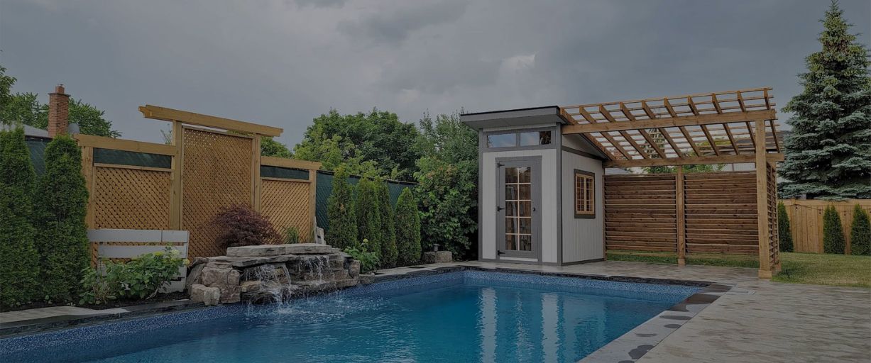 Cedar Ridge shed exterior
